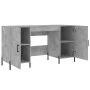 Escritorio madera de ingeniería gris hormigón 140x50x75 cm de vidaXL, Escritorios - Ref: Foro24-829560, Precio: 123,18 €, Des...