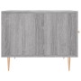 Mesa de centro madera contrachapada gris Sonoma 50x50x40 cm de vidaXL, Mesas de centro - Ref: Foro24-829376, Precio: 38,74 €,...