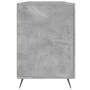 Escritorio madera de ingeniería gris hormigón 140x50x75 cm de vidaXL, Escritorios - Ref: Foro24-829520, Precio: 112,74 €, Des...