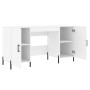 Escritorio madera de ingeniería blanco 140x50x75 cm de vidaXL, Escritorios - Ref: Foro24-829556, Precio: 128,80 €, Descuento: %