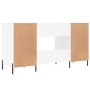 Escritorio madera de ingeniería blanco 140x50x75 cm de vidaXL, Escritorios - Ref: Foro24-829556, Precio: 128,80 €, Descuento: %
