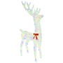 trineo tirado por reno de colores 70 x 26 x 128.5 cm Acrílico en Decoración Festiva y Estacional | Comprar online en Foru.es
