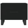 Mesa de centro madera contrachapada negro 50x50x40 cm de vidaXL, Mesas de centro - Ref: Foro24-829446, Precio: 45,56 €, Descu...