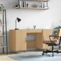 Escritorio madera de ingeniería roble Sonoma 140x50x75 cm de vidaXL, Escritorios - Ref: Foro24-829543, Precio: 110,42 €, Desc...