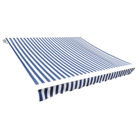 Toldo de lona azul y blanco 6x3 m (sin estructura) en Toldos | Comprar online en Foru.es