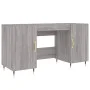 Escritorio madera de ingeniería gris Sonoma 140x50x75 cm de vidaXL, Escritorios - Ref: Foro24-829530, Precio: 115,70 €, Descu...