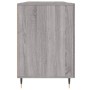 Escritorio madera de ingeniería gris Sonoma 140x50x75 cm de vidaXL, Escritorios - Ref: Foro24-829530, Precio: 117,13 €, Descu...