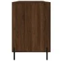 Escritorio madera de ingeniería roble marrón 140x50x75 cm de vidaXL, Escritorios - Ref: Foro24-829563, Precio: 126,98 €, Desc...