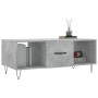 Mesa de centro madera contrachapada gris hormigón 102x50x40 cm de vidaXL, Mesas de centro - Ref: Foro24-829296, Precio: 62,45...