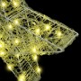 Estrella 3D con 50 LED cálido 55 x 53.5 x 10 cm Acrílico en Decoración Festiva y Estacional | Comprar online en Foru.es