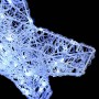 Estrella 3D con 50 LED frío 55 x 53.5 x 10 cm Acrílico en Decoración Festiva y Estacional | Comprar online en Foru.es