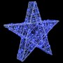 Estrella 3D con 50 LED Azul 55 x 53.5 x 10 cm Acrílico en Decoración Festiva y Estacional | Comprar online en Foru.es