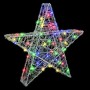 Estrella 3D con 50 LED Multicolor 55 x 53.5 x 10 cm Acrílico en Decoración Festiva y Estacional | Comprar online en Foru.es