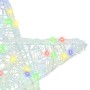 Estrella 3D con 50 LED Multicolor 55 x 53.5 x 10 cm Acrílico en Decoración Festiva y Estacional | Comprar online en Foru.es
