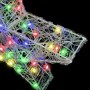Estrella 3D con 50 LED Multicolor 55 x 53.5 x 10 cm Acrílico en Decoración Festiva y Estacional | Comprar online en Foru.es