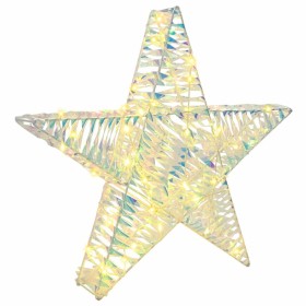 Estrella 3D con 50 LED cálido 55 x 52.5 x 9 cm PET en Decoración Festiva y Estacional | Comprar online en Foru.es
