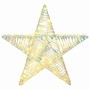 Estrella 3D con 50 LED cálido 55 x 52.5 x 9 cm PET en Decoración Festiva y Estacional | Comprar online en Foru.es