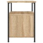 Mesita de noche madera de ingeniería roble Sonoma 34x35,5x50 cm de vidaXL, Mesitas de noche - Ref: Foro24-826015, Precio: 47,...