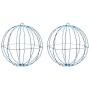 Bola con 320 LED 2 pcs frío 50 cm Metal en Decoración Festiva y Estacional | Comprar online en Foru.es