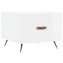 Mesa de centro madera de ingeniería brillo blanco 50x50x40 cm de vidaXL, Mesas de centro - Ref: Foro24-829336, Precio: 39,64 ...