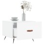 Mesa de centro madera de ingeniería brillo blanco 50x50x40 cm de vidaXL, Mesas de centro - Ref: Foro24-829336, Precio: 39,64 ...