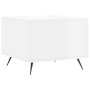 Mesa de centro madera de ingeniería brillo blanco 50x50x40 cm de vidaXL, Mesas de centro - Ref: Foro24-829336, Precio: 39,64 ...