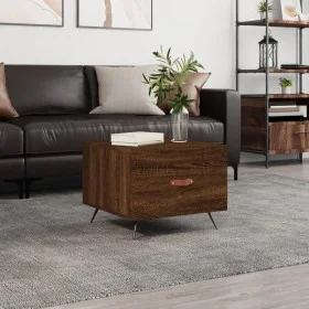 Couchtisch aus Holzwerkstoff braune Eiche 50x50x40 cm von vidaXL, Couchtisch - Ref: Foro24-829346, Preis: 39,75 €, Rabatt: %