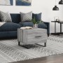 Mesa de centro madera contrachapada gris Sonoma 50x50x40 cm de vidaXL, Mesas de centro - Ref: Foro24-829456, Precio: 46,68 €,...