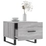 Mesa de centro madera contrachapada gris Sonoma 50x50x40 cm de vidaXL, Mesas de centro - Ref: Foro24-829456, Precio: 46,68 €,...