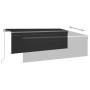 Toldo manual retráctil con persiana y LED antracita 4x3 m en Toldos | Comprar online en Foru.es