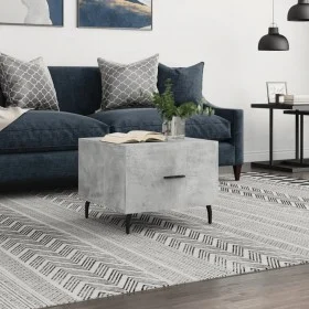 Mesa de centro madera de ingeniería gris hormigón 50x50x40 cm de vidaXL, Mesas de centro - Ref: Foro24-829436, Precio: 41,01 ...