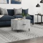 Mesa de centro madera de ingeniería gris hormigón 50x50x40 cm de vidaXL, Mesas de centro - Ref: Foro24-829436, Precio: 41,36 ...