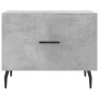 Mesa de centro madera de ingeniería gris hormigón 50x50x40 cm de vidaXL, Mesas de centro - Ref: Foro24-829436, Precio: 41,36 ...
