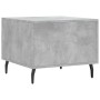 Mesa de centro madera de ingeniería gris hormigón 50x50x40 cm de vidaXL, Mesas de centro - Ref: Foro24-829436, Precio: 41,36 ...