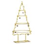 Árbol de Navidad de metal con soporte Dorado 60 cm en Decoración Festiva y Estacional | Comprar online en Foru.es