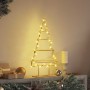 Árbol de Navidad de metal con soporte Dorado 60 cm en Decoración Festiva y Estacional | Comprar online en Foru.es