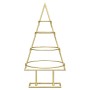 Árbol de Navidad de metal con soporte Dorado 60 cm en Decoración Festiva y Estacional | Comprar online en Foru.es