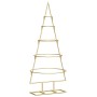 Árbol de Navidad de metal con soporte Dorado 90 cm en Decoración Festiva y Estacional | Comprar online en Foru.es