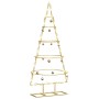 Árbol de Navidad de metal con soporte Dorado 90 cm en Decoración Festiva y Estacional | Comprar online en Foru.es