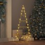 Árbol de Navidad de metal con soporte Dorado 90 cm en Decoración Festiva y Estacional | Comprar online en Foru.es