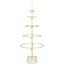 Árbol de Navidad de metal con soporte Dorado 90 cm en Decoración Festiva y Estacional | Comprar online en Foru.es