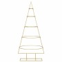 Árbol de Navidad de metal con soporte Dorado 125 cm en Decoración Festiva y Estacional | Comprar online en Foru.es