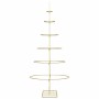 Árbol de Navidad de metal con soporte Dorado 150 cm en Decoración Festiva y Estacional | Comprar online en Foru.es