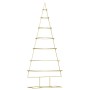 Árbol de Navidad de metal con soporte Dorado 180 cm en Decoración Festiva y Estacional | Comprar online en Foru.es