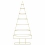 Árbol de Navidad de metal con soporte Dorado 180 cm en Decoración Festiva y Estacional | Comprar online en Foru.es