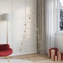 Árbol de Navidad de metal con soporte Dorado 210 cm en Decoración Festiva y Estacional | Comprar online en Foru.es