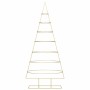 Árbol de Navidad de metal con soporte Dorado 210 cm en Decoración Festiva y Estacional | Comprar online en Foru.es