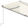 Toldo automático retráctil con persiana color crema 4x3 m en Toldos | Comprar online en Foru.es