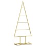 Árbol de Navidad de metal con soporte Dorado 60 cm en Decoración Festiva y Estacional | Comprar online en Foru.es