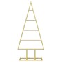 Árbol de Navidad de metal con soporte Dorado 60 cm en Decoración Festiva y Estacional | Comprar online en Foru.es